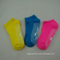 YS-78 Bright Color Ankle Acrylic Grip Socks/Customed Soft and Comfortable Ankle Trampoline Socks
